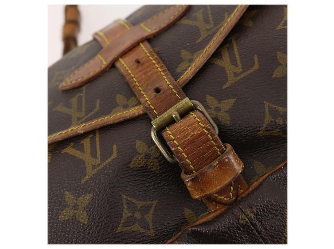 LOUIS VUITTON Borsa a Spalla Monogram Saumur 30 M42256 LV Auth bs33212 Monogramma - vista 21