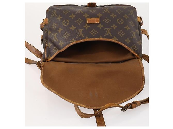 LOUIS VUITTON Borsa a Spalla Monogram Saumur 30 M42256 LV Auth bs33212 Monogramma - vista 23