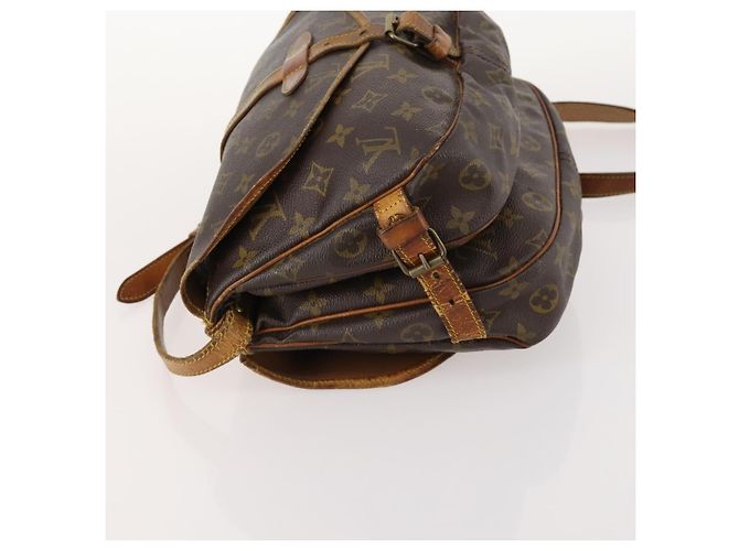 LOUIS VUITTON Borsa a Spalla Monogram Saumur 30 M42256 LV Auth bs33212 Monogramma - vista 4