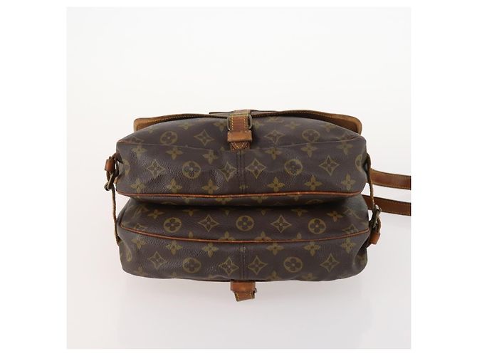 LOUIS VUITTON Borsa a Spalla Monogram Saumur 30 M42256 LV Auth bs33212 Monogramma - vista 5