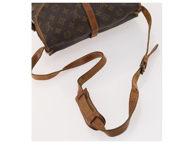 LOUIS VUITTON Borsa a Spalla Monogram Saumur 30 M42256 LV Auth bs33212 Monogramma - vista 7