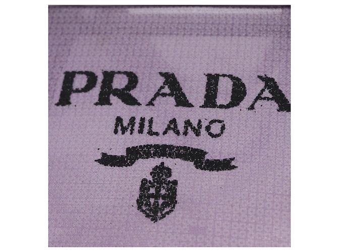 PRADA Borsa a mano in pelle viola con paillettes Auth 171514A Porpora - vista 15