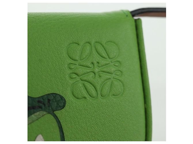 LOEWE Studio Ghibli Il Mio Vicino Totoro Pochette Piccola Totoro Auth 166946SM Verde - vista 17