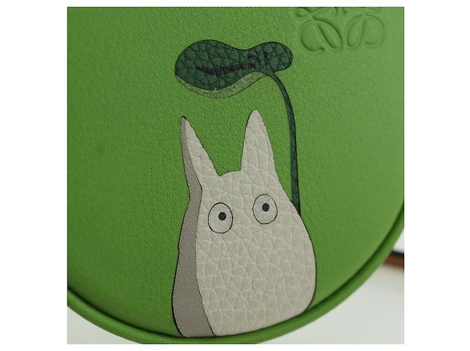 LOEWE Studio Ghibli Il Mio Vicino Totoro Pochette Piccola Totoro Auth 166946SM Verde - vista 18