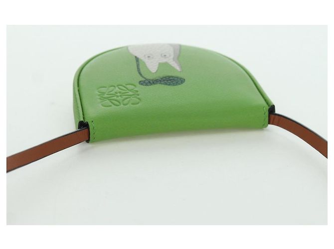 LOEWE Studio Ghibli Il Mio Vicino Totoro Pochette Piccola Totoro Auth 166946SM Verde - vista 6