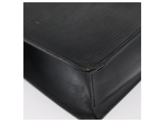 LOUIS VUITTON Borsa a Mano Epi Monceau 28 Nera M52122 LV Auth ka2727 Nero - vista 15