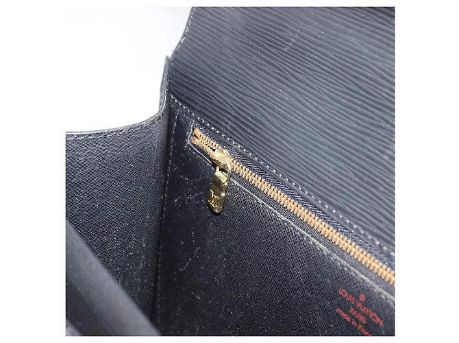 LOUIS VUITTON Borsa a Mano Epi Monceau 28 Nera M52122 LV Auth ka2727 Nero - vista 22