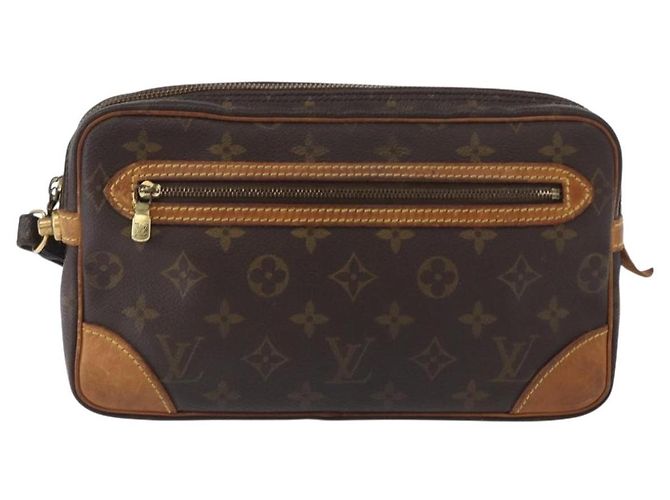 LOUIS VUITTON Clutch Marly Dragonne GM Monogram M51825 LV Auth fm5202 Monogramma - vista 13