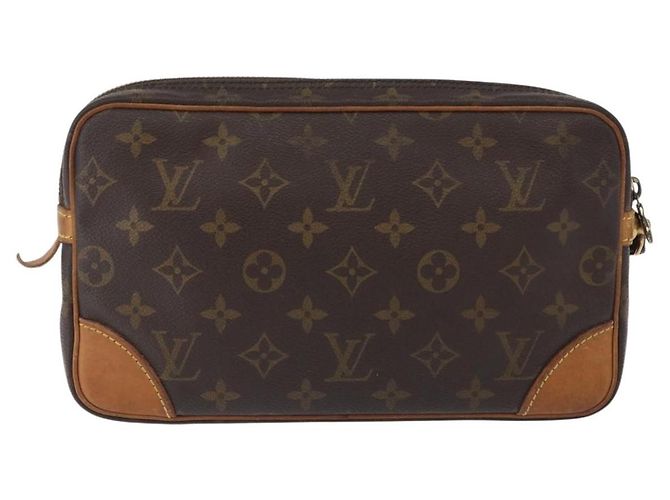 LOUIS VUITTON Clutch Marly Dragonne GM Monogram M51825 LV Auth fm5202 Monogramma - vista 2