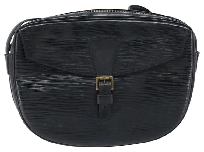 LOUIS VUITTON Borsa a Spalla Epi Jeune Fille MM Nera M52152 LV Auth 173105 Nero - vista 13