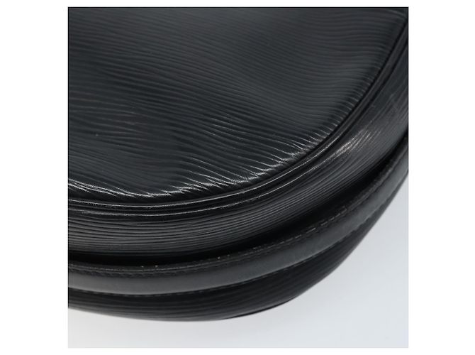LOUIS VUITTON Borsa a Spalla Epi Jeune Fille MM Nera M52152 LV Auth 173105 Nero - vista 16