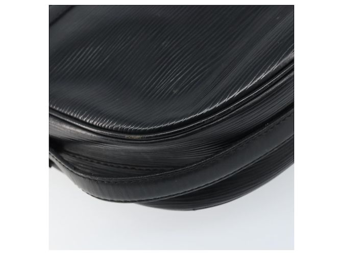 LOUIS VUITTON Borsa a Spalla Epi Jeune Fille MM Nera M52152 LV Auth 173105 Nero - vista 17