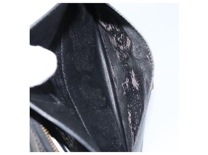 LOUIS VUITTON Borsa a Spalla Epi Jeune Fille MM Nera M52152 LV Auth 173105 Nero - vista 23