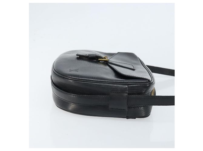 LOUIS VUITTON Borsa a Spalla Epi Jeune Fille MM Nera M52152 LV Auth 173105 Nero - vista 3