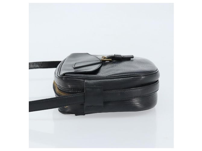 LOUIS VUITTON Borsa a Spalla Epi Jeune Fille MM Nera M52152 LV Auth 173105 Nero - vista 4