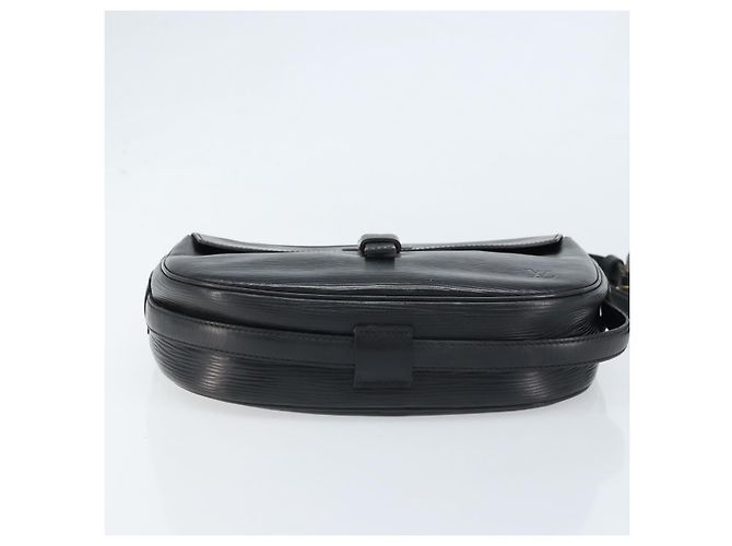 LOUIS VUITTON Borsa a Spalla Epi Jeune Fille MM Nera M52152 LV Auth 173105 Nero - vista 5