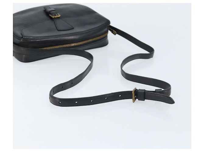 LOUIS VUITTON Borsa a Spalla Epi Jeune Fille MM Nera M52152 LV Auth 173105 Nero - vista 7