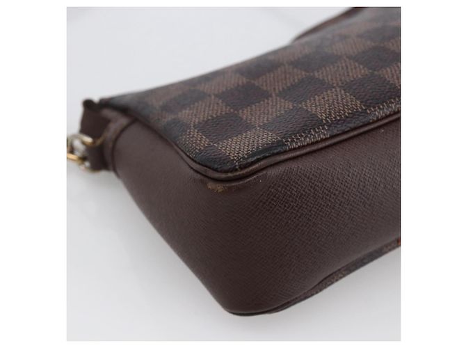 LOUIS VUITTON Pochette per Trucco Damier Ebene N51982 LV Auth bs33693 - vista 17