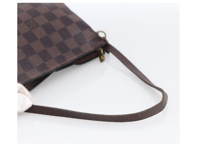 LOUIS VUITTON Pochette per Trucco Damier Ebene N51982 LV Auth bs33693 - vista 7