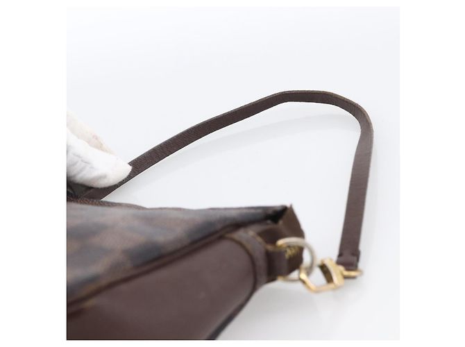 LOUIS VUITTON Pochette per Trucco Damier Ebene N51982 LV Auth bs33693 - vista 8