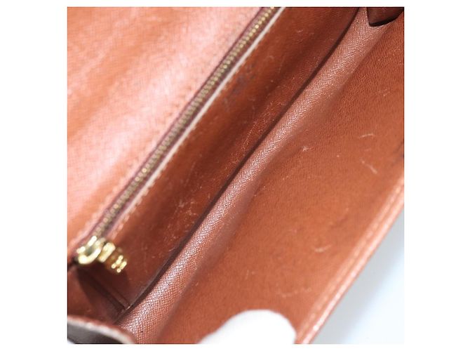 LOUIS VUITTON Borsa a Spalla Monogram Bordeaux 24 M51798 LV Auth 172829 Monogramma - vista 10