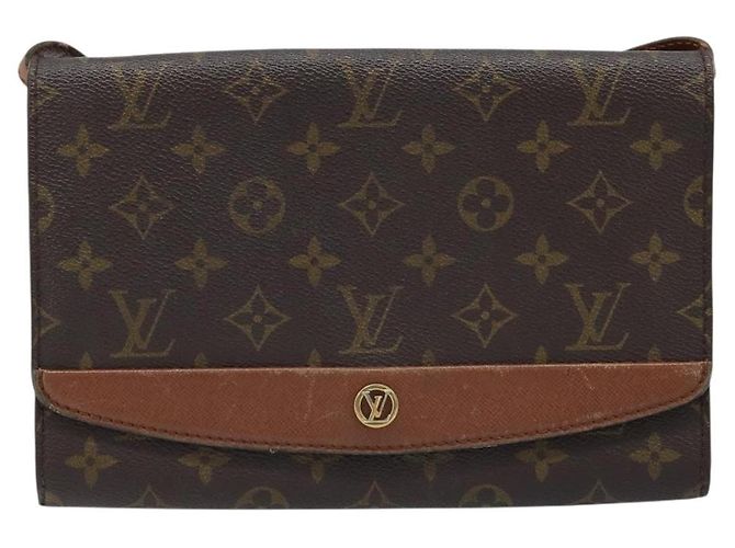 LOUIS VUITTON Borsa a Spalla Monogram Bordeaux 24 M51798 LV Auth 172829 Monogramma - vista 13