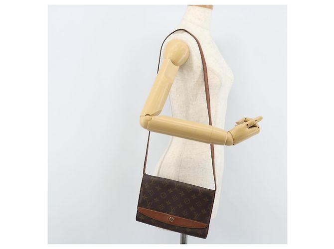LOUIS VUITTON Borsa a Spalla Monogram Bordeaux 24 M51798 LV Auth 172829 Monogramma - vista 24