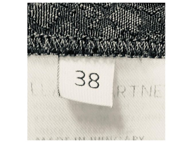 Stella Mc Cartney Mono negro de un hombro con relieve de serpiente de Stella McCartney - vista 5