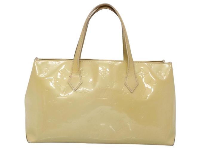 Borsa Louis Vuitton Wilshire Monogram Vernis PM Marrone - vista 2