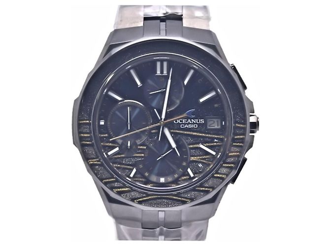 Autre Marque Orologio da uomo in titanio Casio Oceanus Manta OCW-S5000MES-1AJR - vista 2