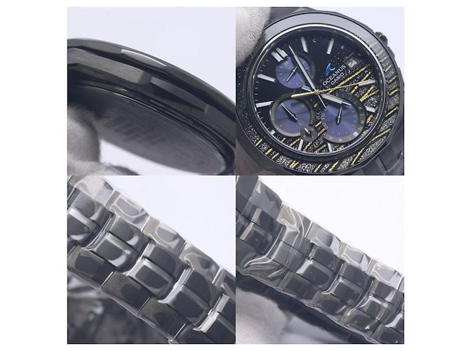 Autre Marque Orologio da uomo in titanio Casio Oceanus Manta OCW-S5000MES-1AJR - vista 9
