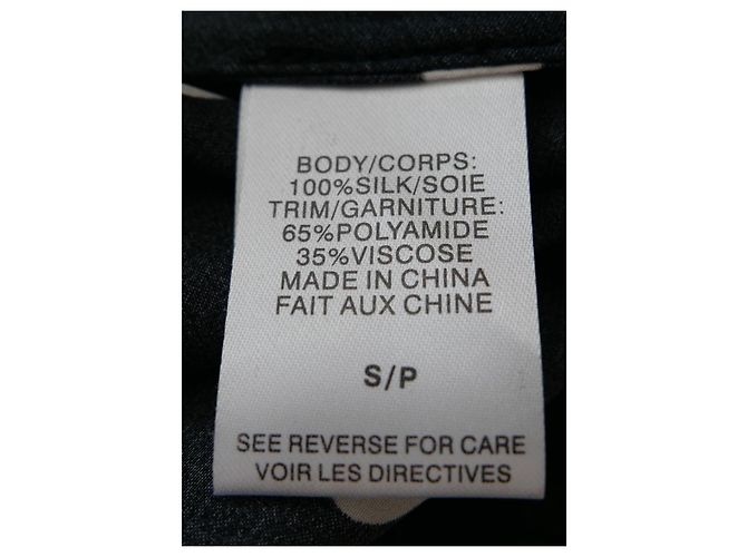 Autre Marque Cami NYC O Colete Racer de Seda e Renda com Poás Preto - vista 6