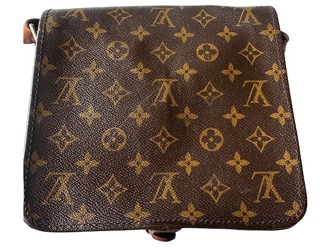 Borsa Cartouchiere Monogram Canvas PM Louis Vuitton Marrone - vista 2