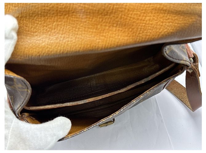 Borsa Cartouchiere Monogram Canvas PM Louis Vuitton Marrone - vista 7