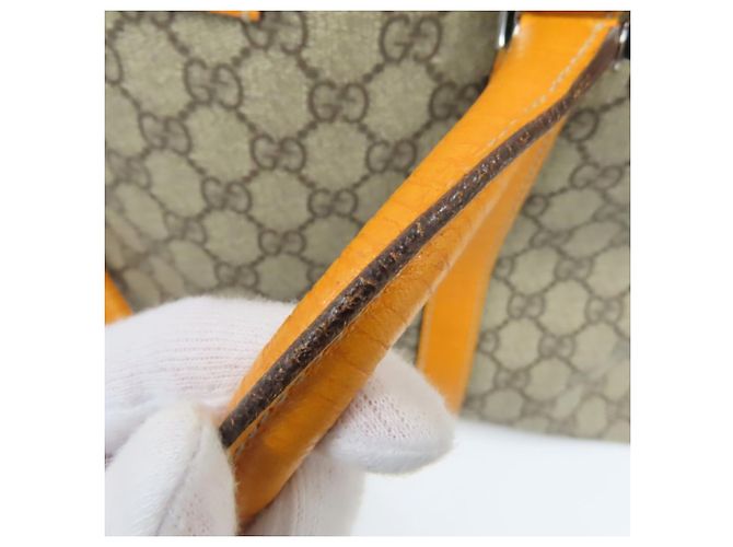 Gucci Beige and Orange Tote Bag - view 13
