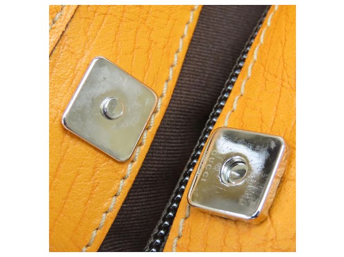 Gucci Beige and Orange Tote Bag - view 21