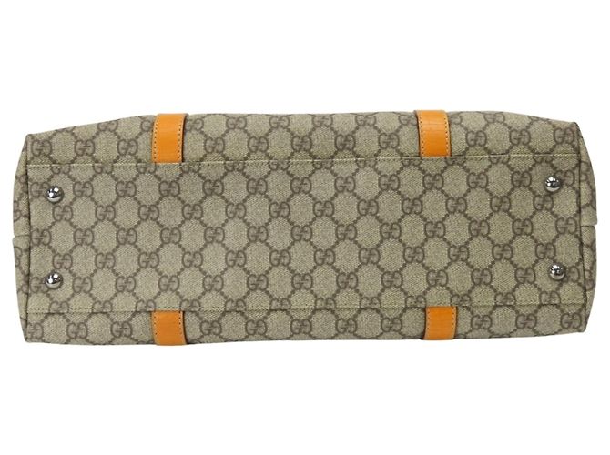 Gucci Beige and Orange Tote Bag - view 5