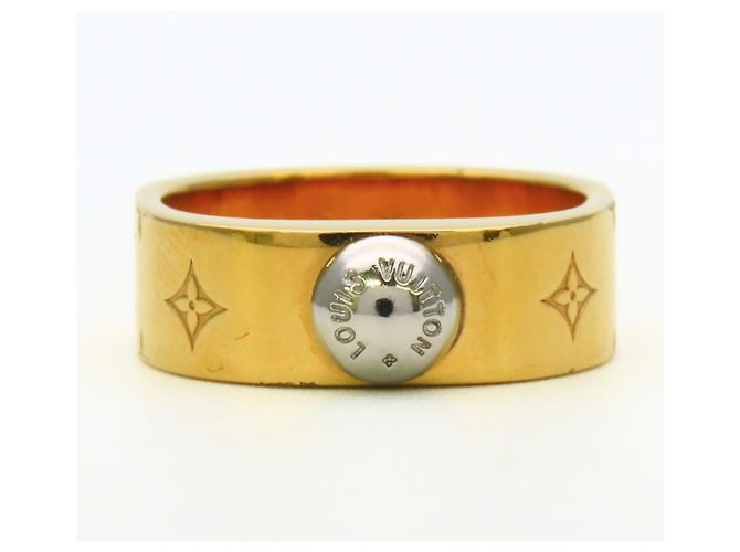 Anello Berg Nanogram Louis Vuitton Argento D'oro - vista 3