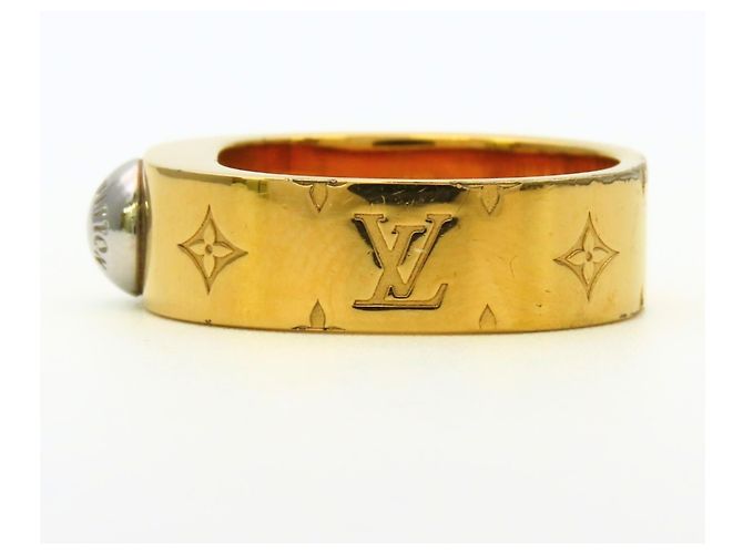 Anello Berg Nanogram Louis Vuitton Argento D'oro - vista 4