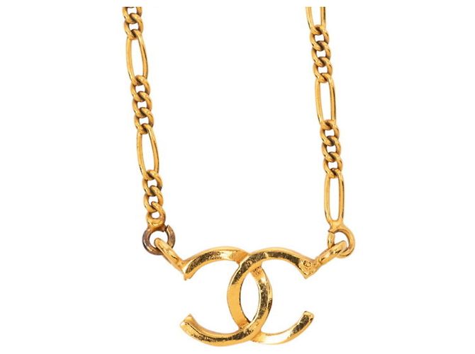 Timeless Collana Vintage Chanel Coco Mark D'oro - vista 2