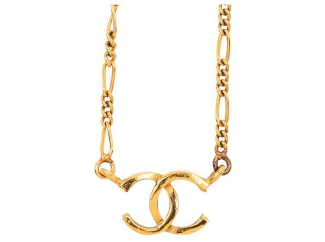Timeless Collana Vintage Chanel Coco Mark D'oro - vista 3