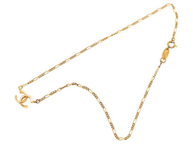 Timeless Collana Vintage Chanel Coco Mark D'oro - vista 4
