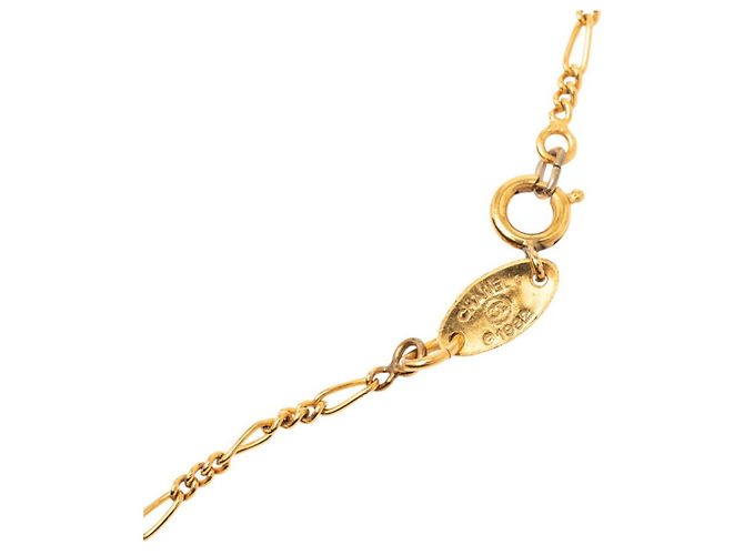 Timeless Collana Vintage Chanel Coco Mark D'oro - vista 5