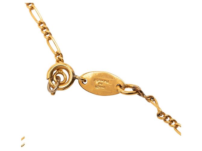 Timeless Collana Vintage Chanel Coco Mark D'oro - vista 6