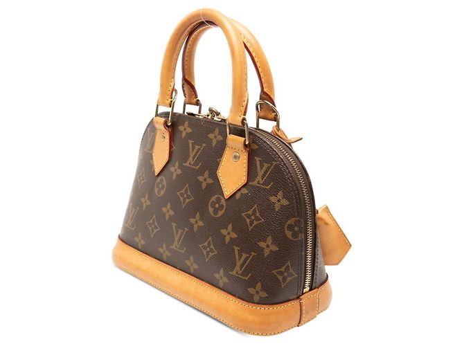 Borsa a Spalla Alma BB Monogram Louis Vuitton Marrone - vista 2