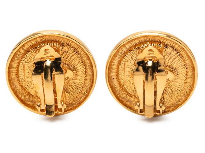 Orecchini a clip placcati in oro con il logo Coco di Chanel D'oro - vista 2