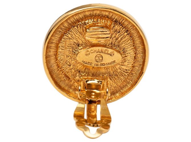Orecchini a clip placcati in oro con il logo Coco di Chanel D'oro - vista 3