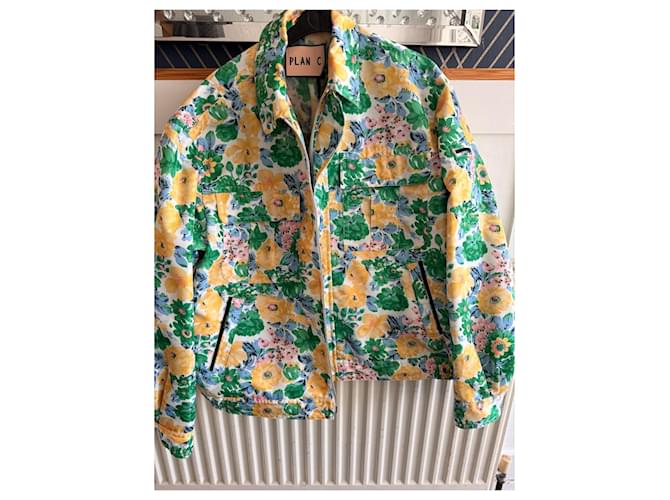 Giacca Plan C in cotone multicolore - vista 2