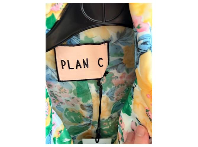 Giacca Plan C in cotone multicolore - vista 5