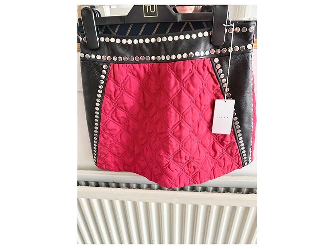 Autre Marque Faldas de cuero Alyx y Red Valentino Multicolor - vista 4
